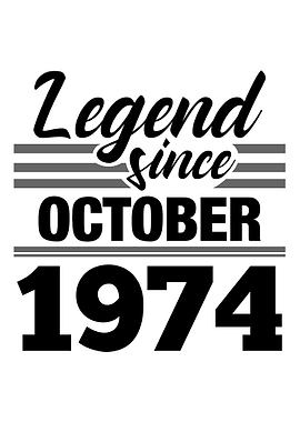Legend Since October 1974