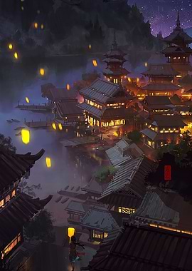 Japanese City Landscape