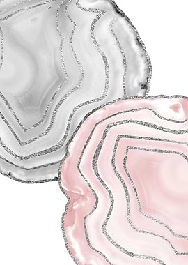 Yin Yang Agate Silver 1