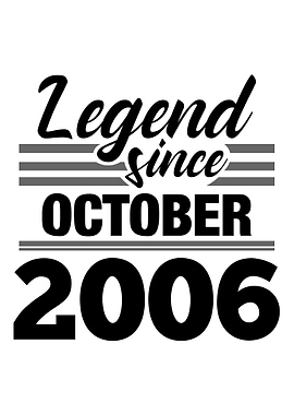 Legend Since October 2006