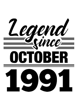 Legend Since October 1991