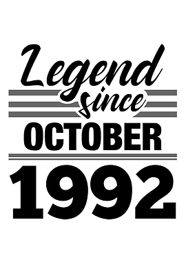 Legend Since October 1992