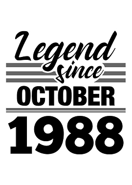 Legend Since October 1988