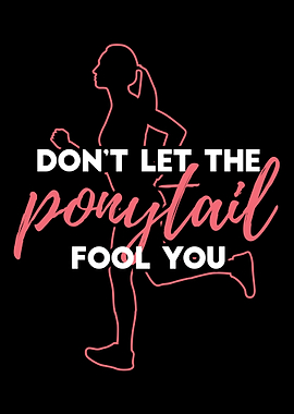 Running Girl Gift Runner