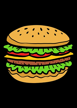 Hamburger Fast Food Foodie