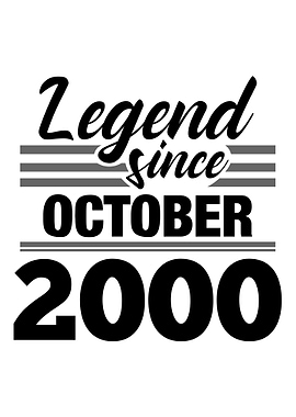 Legend Since October 2000