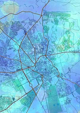 Marrakech Street Map