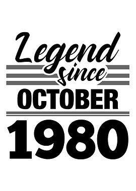 Legend Since October 1980
