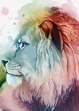 lion portrait