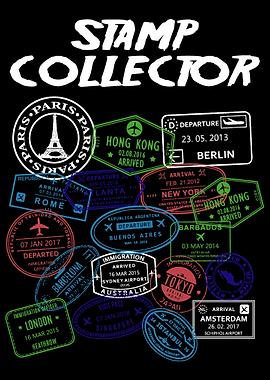 Passport Stamp Collector W