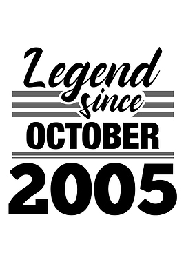 Legend Since October 2005