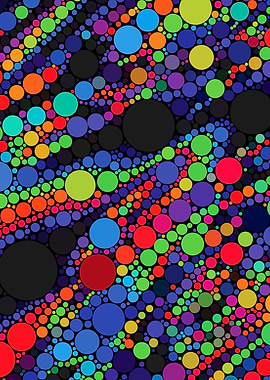 Colorful Minimal Circles