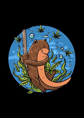 Otter Baseball Weed