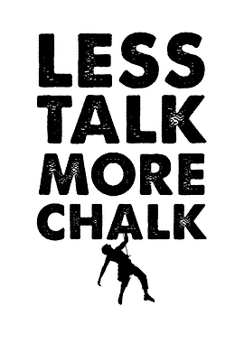 Less talk more chalk