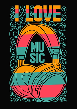 I love music headphones