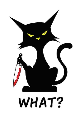 Cat Black Cat Cats Gift