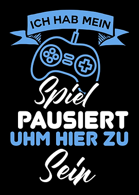 Gaming Spiel Pausiert Game