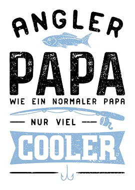 Angler Papa Wie Ein Normal