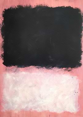 Mark Rothko Pink and Black