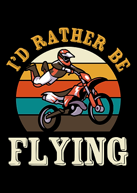 Id rather be flying Biker