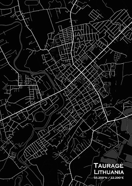 Taurage Black Map