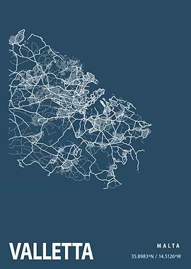 Valletta Blueprint Street