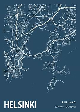 Helsinki Blueprint Street