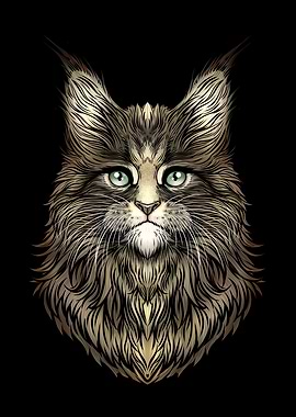 Maine Coon Cat