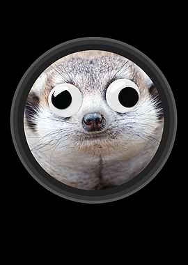 Meerkat with Googly Eyes