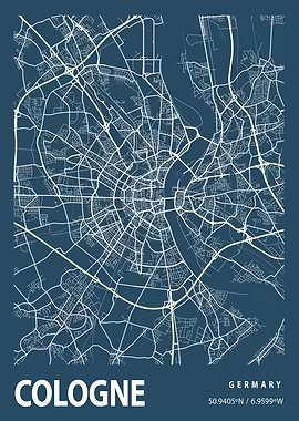 Cologne Blueprint Street