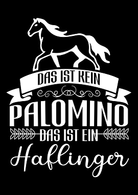 Haflinger Spruch Reiten