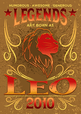Born As Leo 2010 Gift
