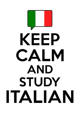 Keep Calm study Italian