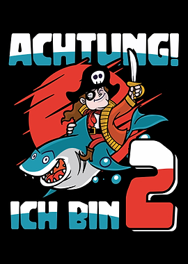 Achtung ich bin 2 pirate