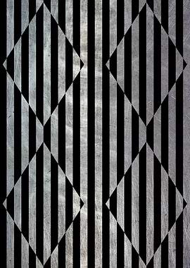 Wavy Diamonds Metallic