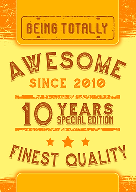 2010 Being Totally Awesome