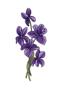 Flower Botany Purple