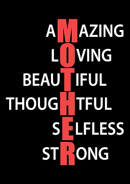 Mother description Dedicat