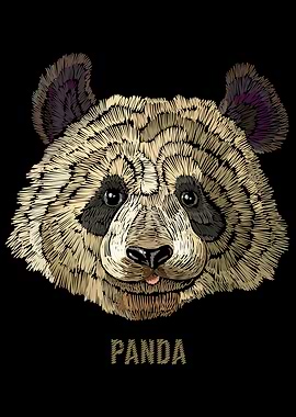Panda Embroidery