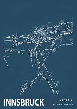Innsbruck Blueprint Street
