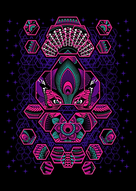 Abstract Psychedelic Art