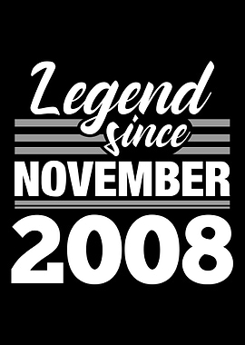 Legend Since November 2008