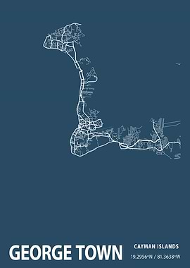 George Town Blueprint Map