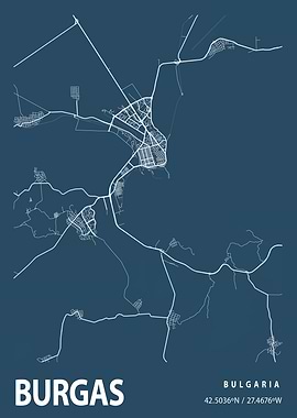 Burgas Blueprint Street