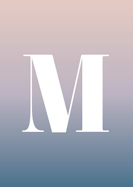 Letter M Print