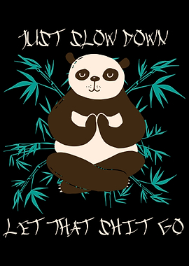 Just Slow Down Panda