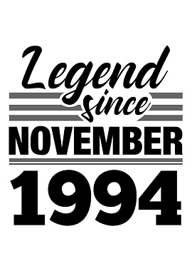 Legend Since November 1994