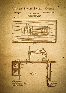 Sewing Machine Table