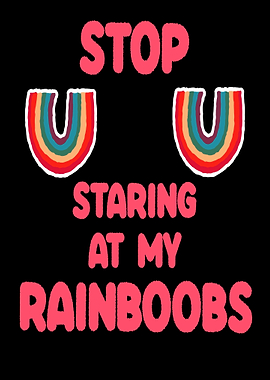 Funny Rainbow Breasts