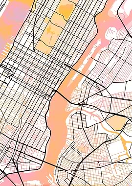 New York Street Map